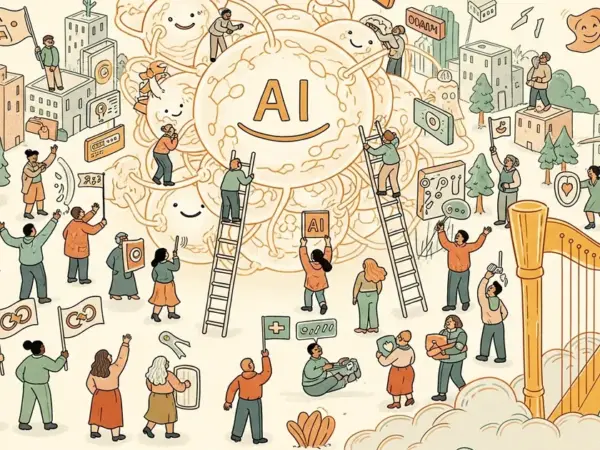 Editorial illustration for: Claude Mythos Preview Becomes First AI Model to Clear All UK AISI Cyberattack Simulations