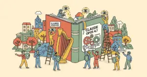 Editorial illustration for: Claude Opus 4.7 Launches with Cyber Safeguards and Vision Upgrades