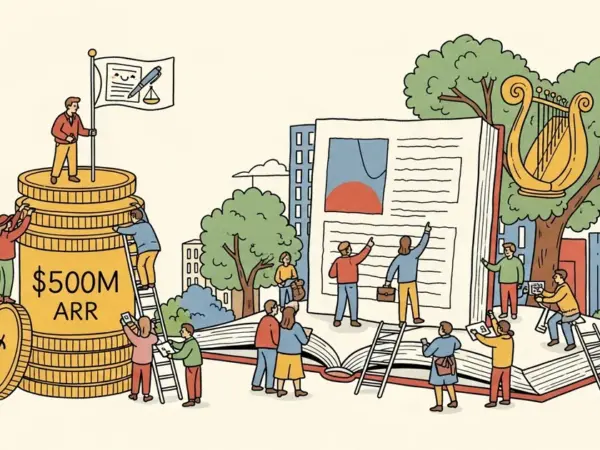 Editorial illustration for: Clio Hits $500M ARR as Anthropic Expands Claude for Legal Suite