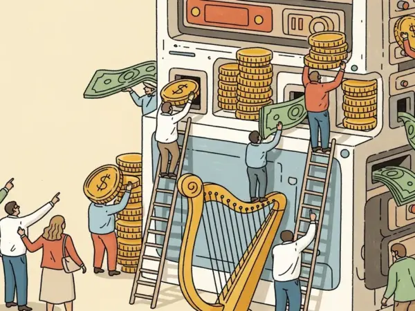 Editorial illustration for: One Company Spent $500M on Claude in a Single Month, Axios Reports
