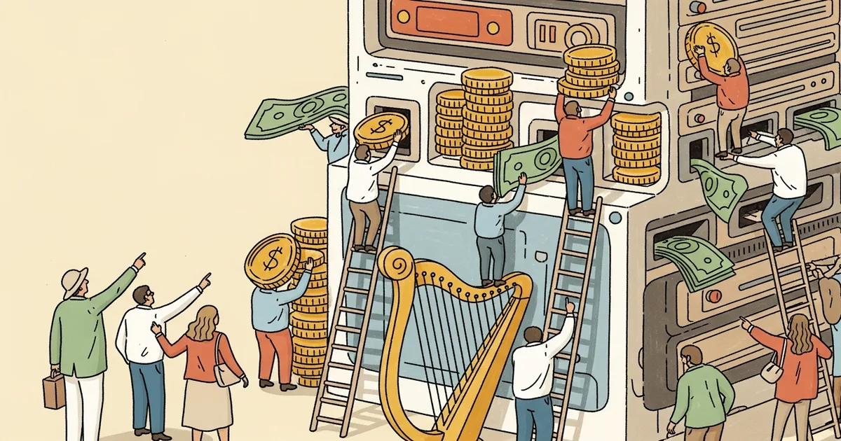 Editorial illustration for: One Company Spent $500M on Claude in a Single Month, Axios Reports
