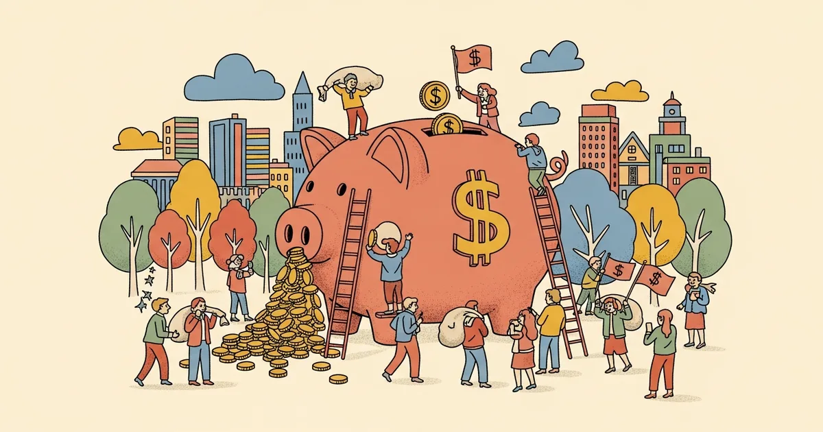 Editorial illustration for: Menlo Ventures' Deedy Das: '10,000 People Hit $20M Wealth' in the AI Boom