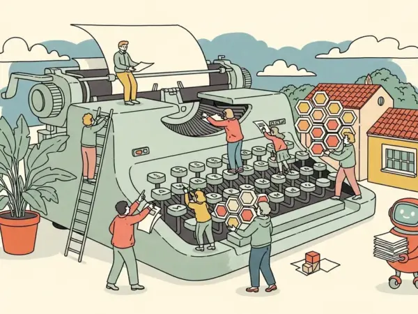 Editorial illustration for: Endava Calls Itself an 'Agentic Organization' Powered by OpenAI Codex