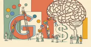 Editorial illustration for: Google Hires Staff from Bezos-Backed Contextual AI in Licensing Deal