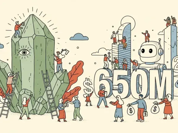 Editorial illustration for: Groq Raising $650M After Nvidia's $20B Not-Acqui-Hire Deal