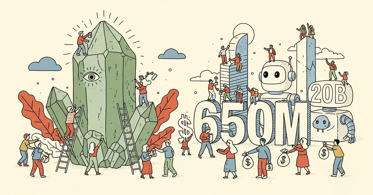 Editorial illustration for: Groq Raising $650M After Nvidia's $20B Not-Acqui-Hire Deal
