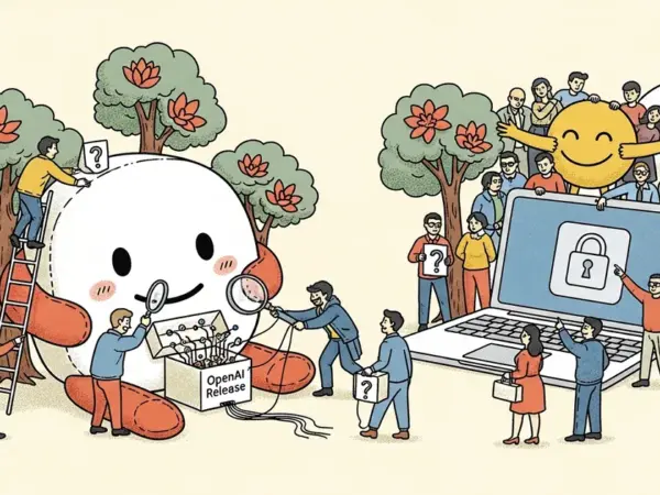 Editorial illustration for: Malware Masquerading as OpenAI Release Found on Hugging Face