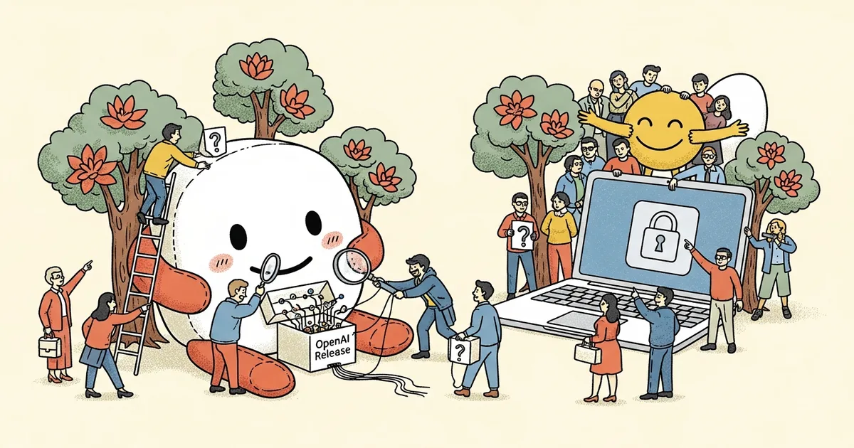 Editorial illustration for: Malware Masquerading as OpenAI Release Found on Hugging Face