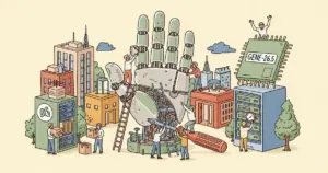 Editorial illustration for: Khosla-Backed Genesis AI Goes Full-Stack with GENE-26.5 and Custom Human-Sized Robotic Hands