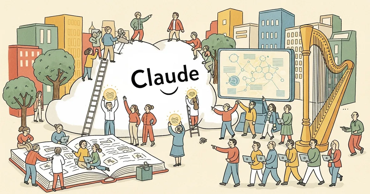 Editorial illustration for: KPMG Rolls Out Claude to 276,000-Person Global Workforce