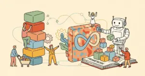 Editorial illustration for: Meta Releases Autodata: Agentic Framework for AI-Generated Training Data