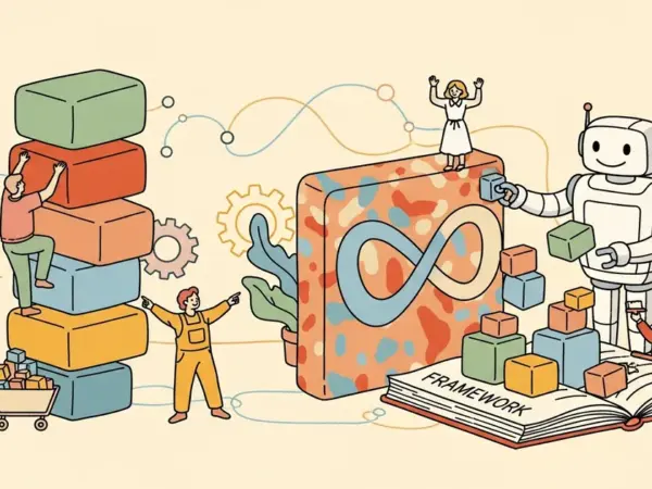 Editorial illustration for: Meta Releases Autodata: Agentic Framework for AI-Generated Training Data