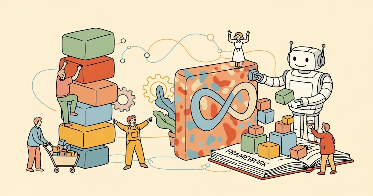 Editorial illustration for: Meta Releases Autodata: Agentic Framework for AI-Generated Training Data