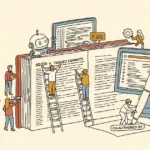 Editorial illustration for: Microsoft VS Code Tagged Commits 'Co-Authored-by Copilot' Even With AI Disabled