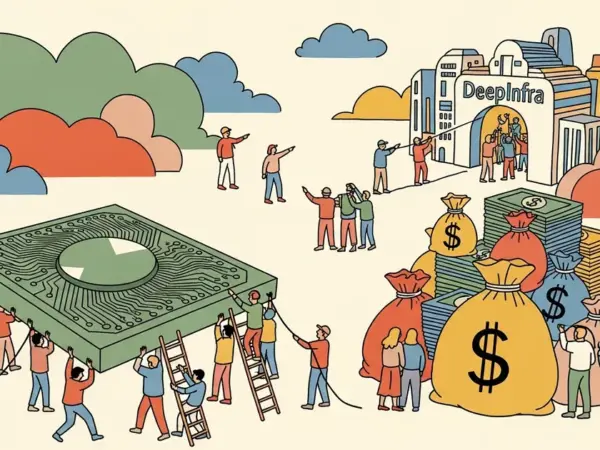 Editorial illustration for: Nvidia Backs DeepInfra in $107 Million Funding Round