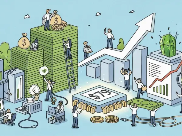 Editorial illustration for: Nvidia Q1 Revenue Expected to Reach Record $79 Billion, Bloomberg Reports