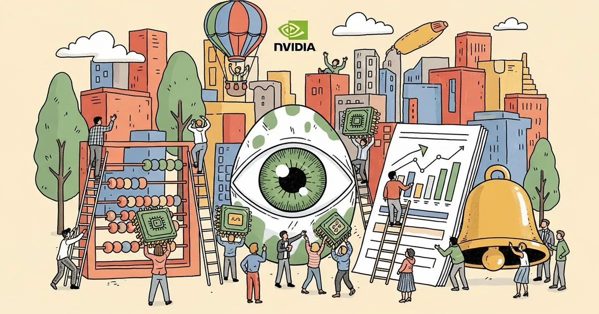 Editorial illustration for: Nvidia Earnings Preview: What to Watch After the Bell on May 20