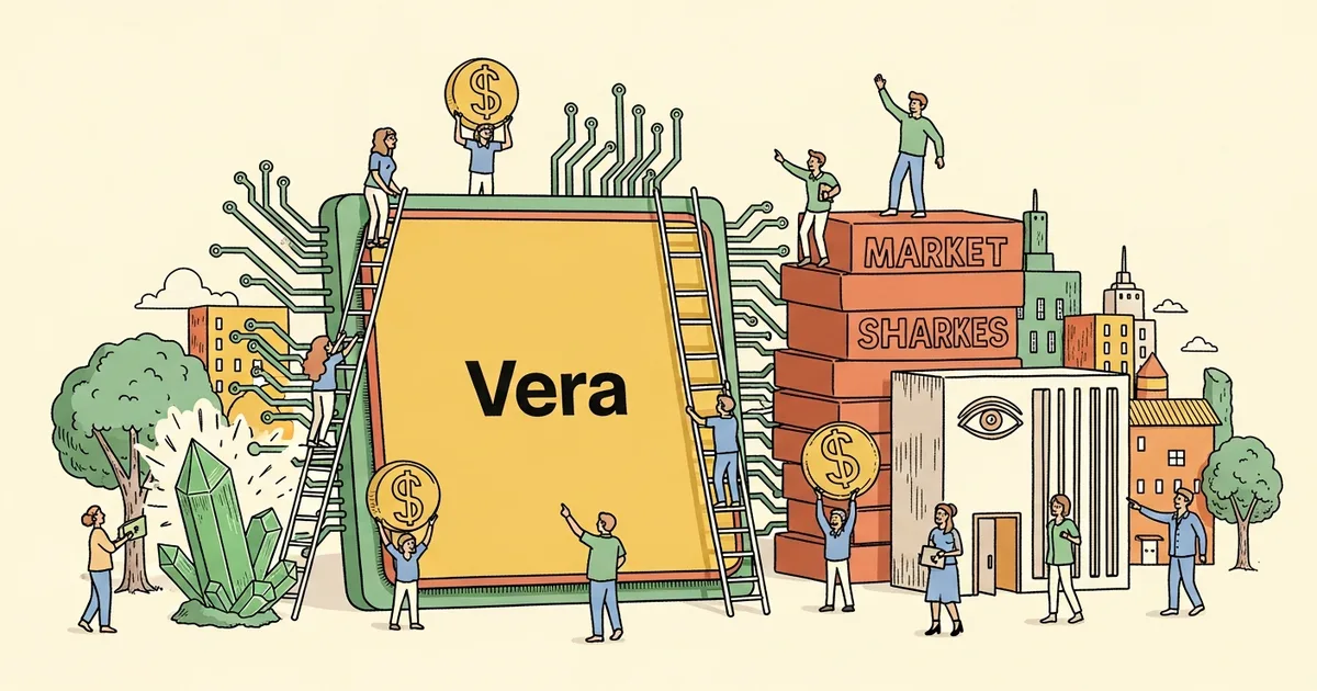 Editorial illustration for: Jensen Huang Says Vera CPU Opens a 'Brand New' $200 Billion Market for Nvidia