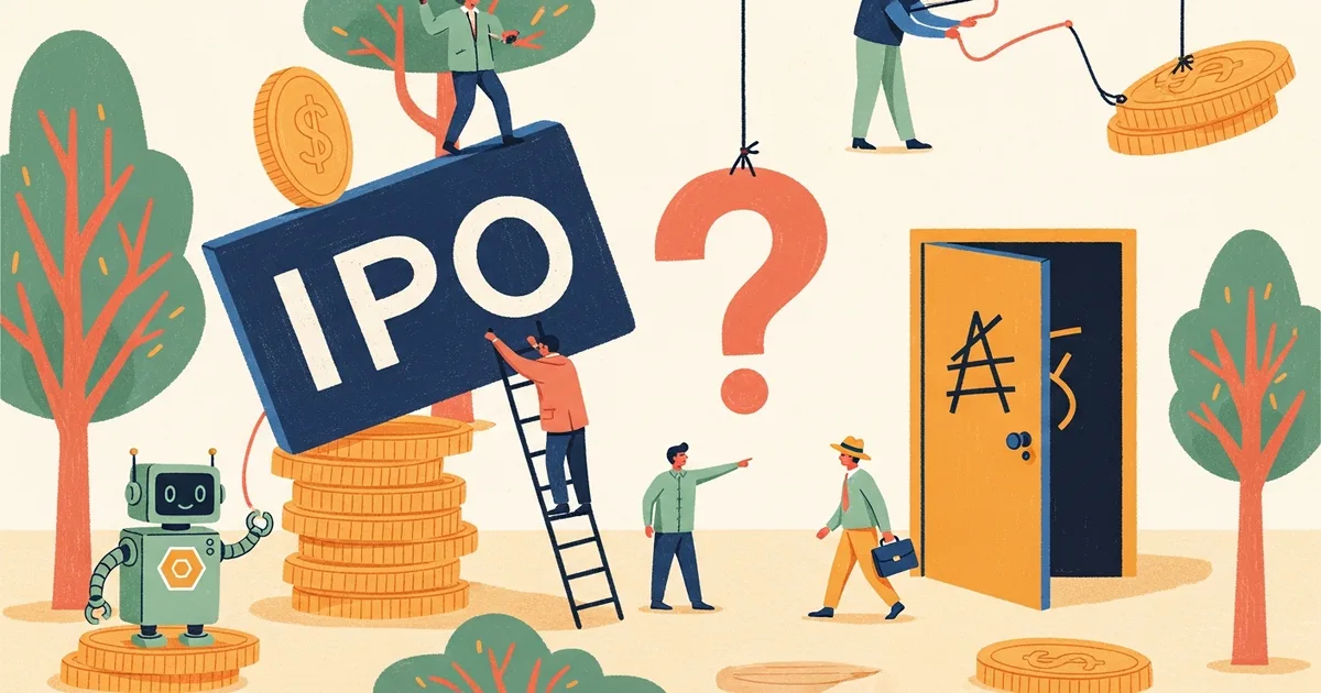 Editorial illustration for: Bloomberg: OpenAI Faces Significant IPO Unknowns Even After Musk Court Victory