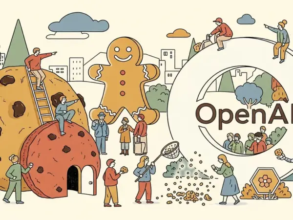 Editorial illustration for: OpenAI Turns On Marketing Cookies for Free ChatGPT Users by Default