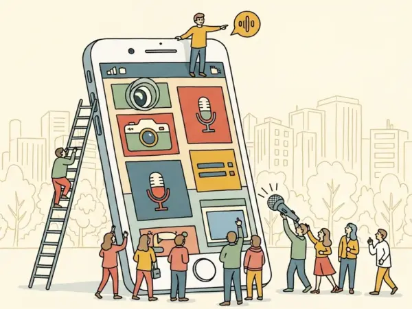 Editorial illustration for: Oppo Open-Sources X-OmniClaw, an On-Device Android Agent Using Camera, Screen, and Voice