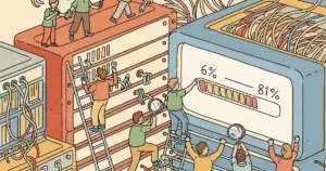 Editorial illustration for: Palisade Research: AI Self-Replication via Hacking Jumps from 6% to 81% Success Rate in One Year