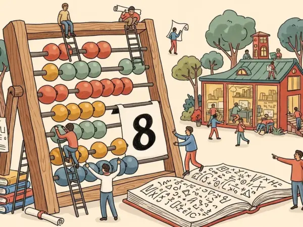 Editorial illustration for: RMA Agentic System Solves 8 of 10 Research-Level Math Problems