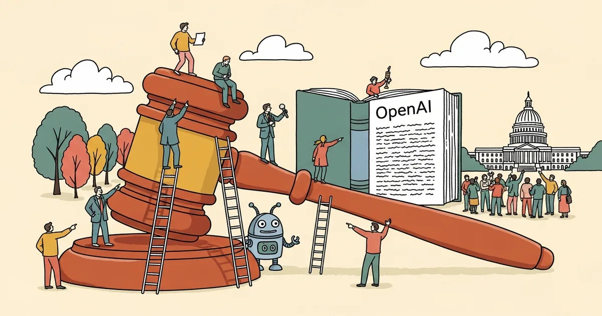 Editorial illustration for: House Committee Demands Sam Altman Testify on OpenAI Self-Dealing Allegations