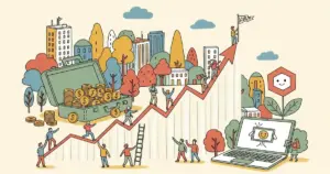Editorial illustration for: SoftBank Shares Hit Record High on OpenAI IPO Hopes