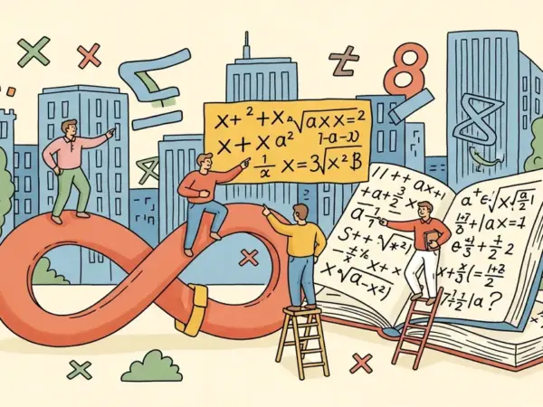 Editorial illustration for: SOOHAK Benchmark: AI Models Confidently Solve Math Problems That Have No Solution
