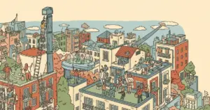 Editorial illustration for: 'This Is Fine' Creator Says AI Startup Artisan Used His Comic Without Permission