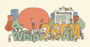 Editorial illustration for: Wispr AI in Talks to Raise $260M at $2 Billion Valuation, Bloomberg Reports