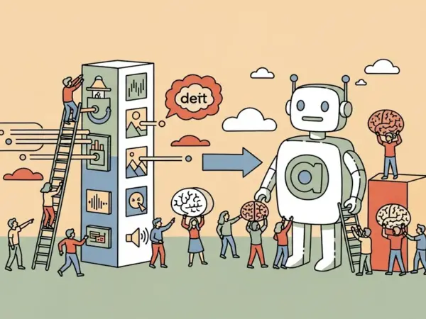 Editorial illustration for: Alibaba's Qwen3.7-Plus Turns a Multimodal Model Into an Autonomous Agent