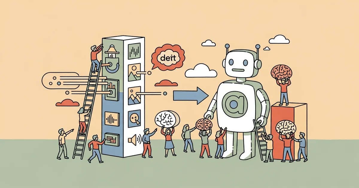 Editorial illustration for: Alibaba's Qwen3.7-Plus Turns a Multimodal Model Into an Autonomous Agent