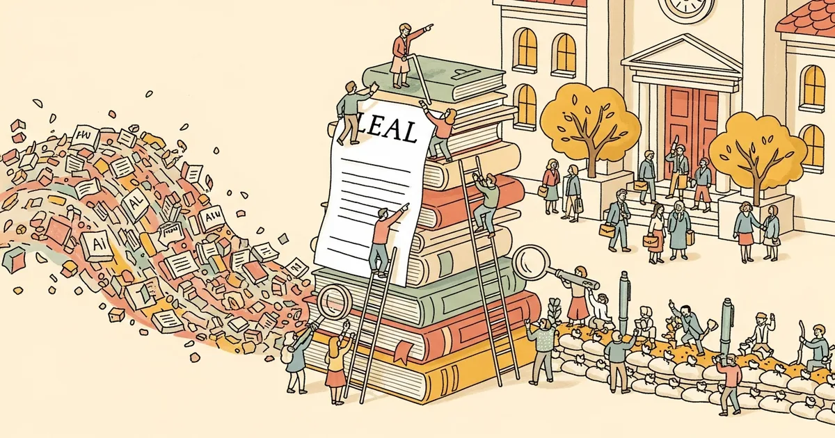 Courts Confront a Flood of AI-Generated Lawsuits