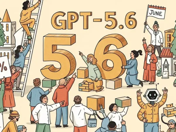 Editorial illustration for: GPT-5.6 Is Expected Within Days — Markets Give It 89% Odds for June