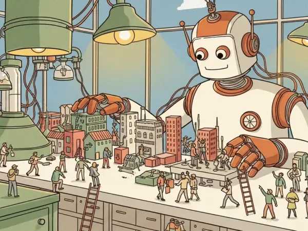 Editorial illustration for: Luma AI Launches Open Physical-AI Lab to Train Robots