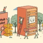 Editorial illustration for: Microsoft Built Its Own AI to Replace OpenAI Inside GitHub Copilot