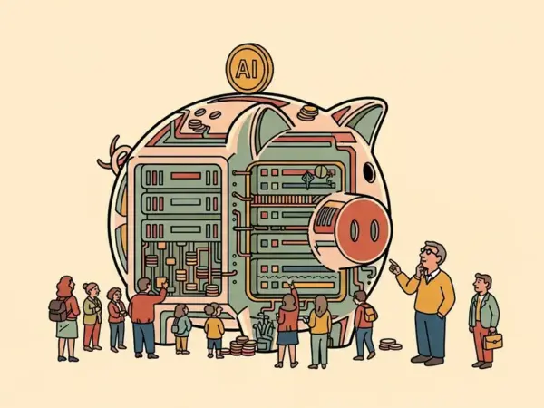 Editorial illustration for: Microsoft's AI Chief Says Anthropic's Models Are Too Expensive
