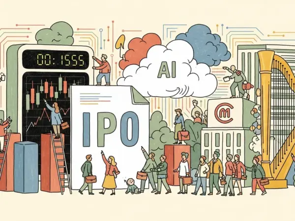 Editorial illustration for: OpenAI Confidentially Files for IPO, a Week After Anthropic