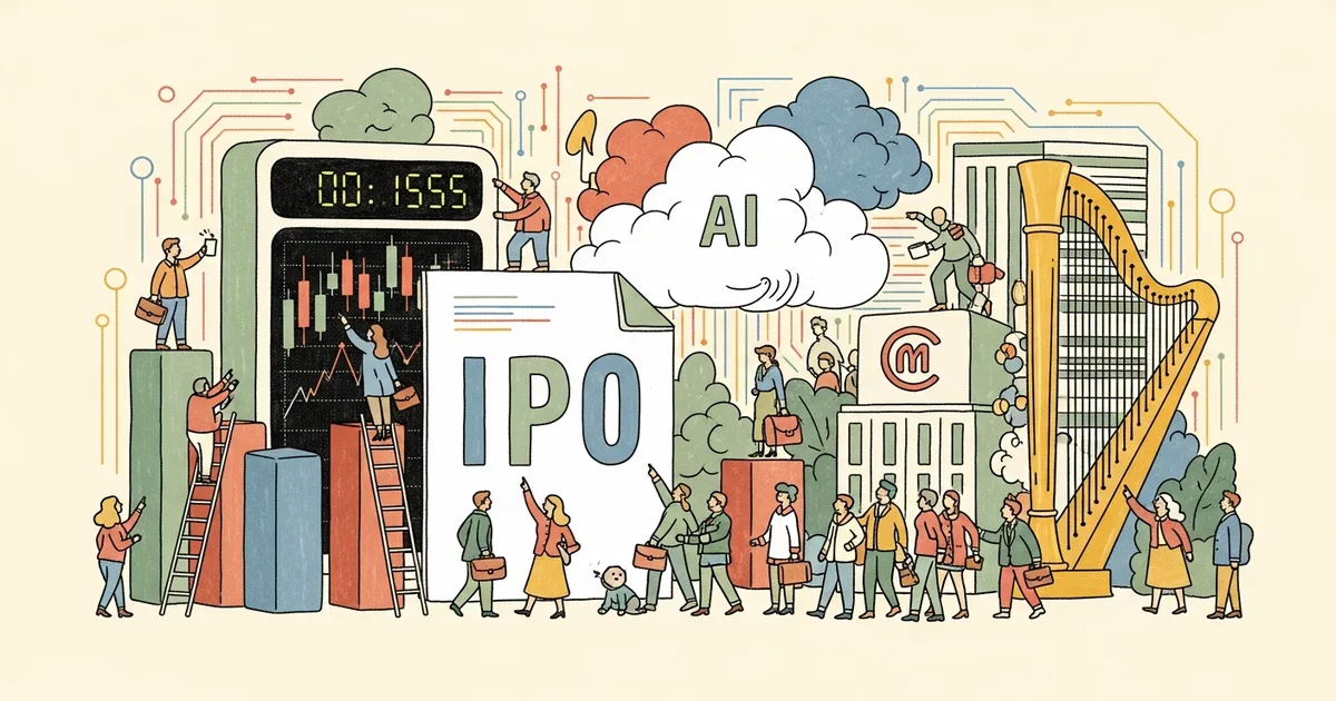 Editorial illustration for: OpenAI Confidentially Files for IPO, a Week After Anthropic