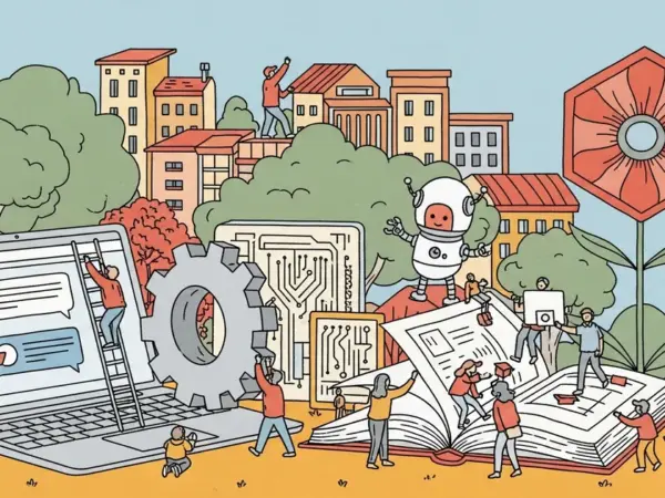 Editorial illustration for: Samsung Deploys ChatGPT Enterprise and Codex to Employees Worldwide