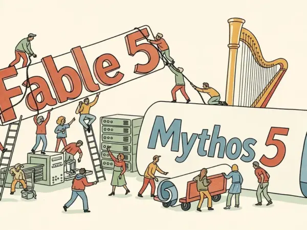 Editorial illustration for: US Order Forces Anthropic to Pull Fable 5 and Mythos 5 Worldwide