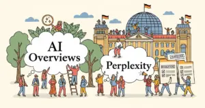 Editorial illustration for: Germany Classifies Google AI Overviews, Perplexity as Content Providers