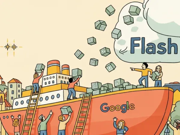 Editorial illustration for: Google Ships Gemini 3.6 Flash With 17% Fewer Output Tokens
