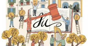 Editorial illustration for: Judge grants final approval to Anthropic's $1.5B copyright settlement