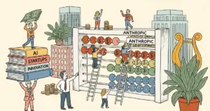 Editorial illustration for: Menlo's Matt Murphy Says Anthropic Hit a $47B Run Rate by May