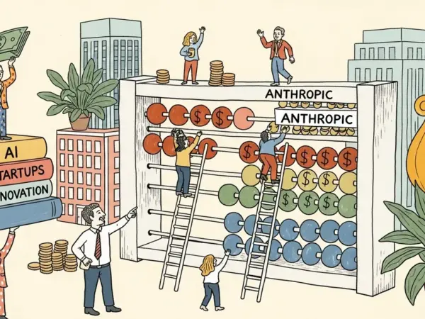 Editorial illustration for: Menlo's Matt Murphy Says Anthropic Hit a $47B Run Rate by May