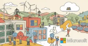 Editorial illustration for: Microsoft and Mistral Strike Multi-Billion AI Infrastructure Deal for Europe