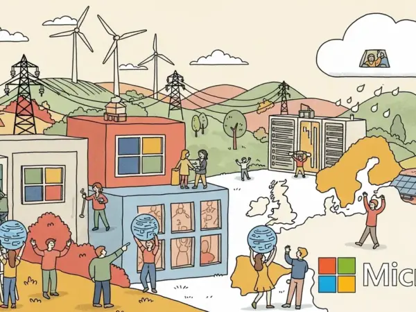 Editorial illustration for: Microsoft and Mistral Strike Multi-Billion AI Infrastructure Deal for Europe